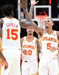 【现场】雄鹿终结者！特雷·扬缺阵老鹰遍地开花