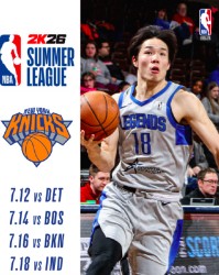 夏季联赛上演日本德比：马场雄大9分&amp;amp;富永启生3分